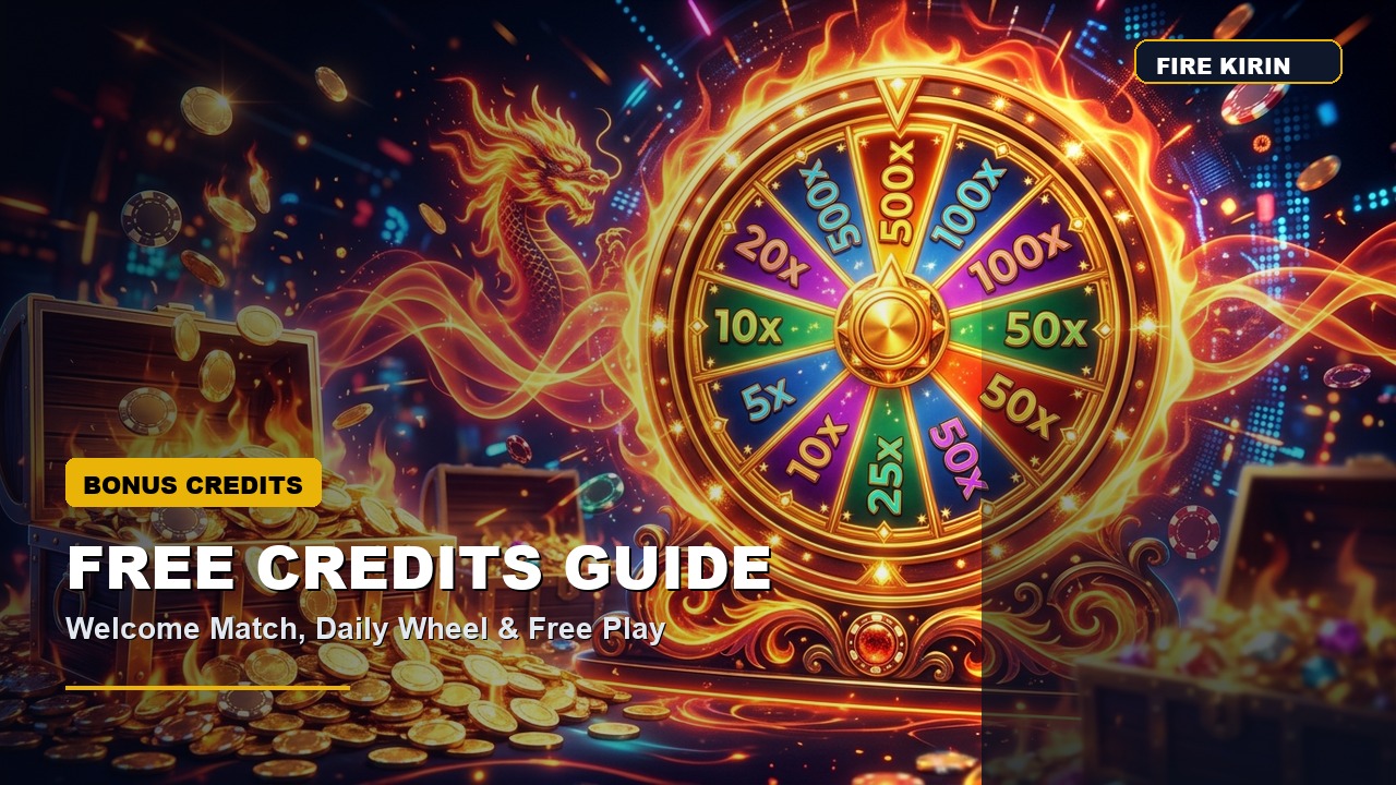 Fire Kirin Free Credits Guide - Fire Kirin Online Gaming