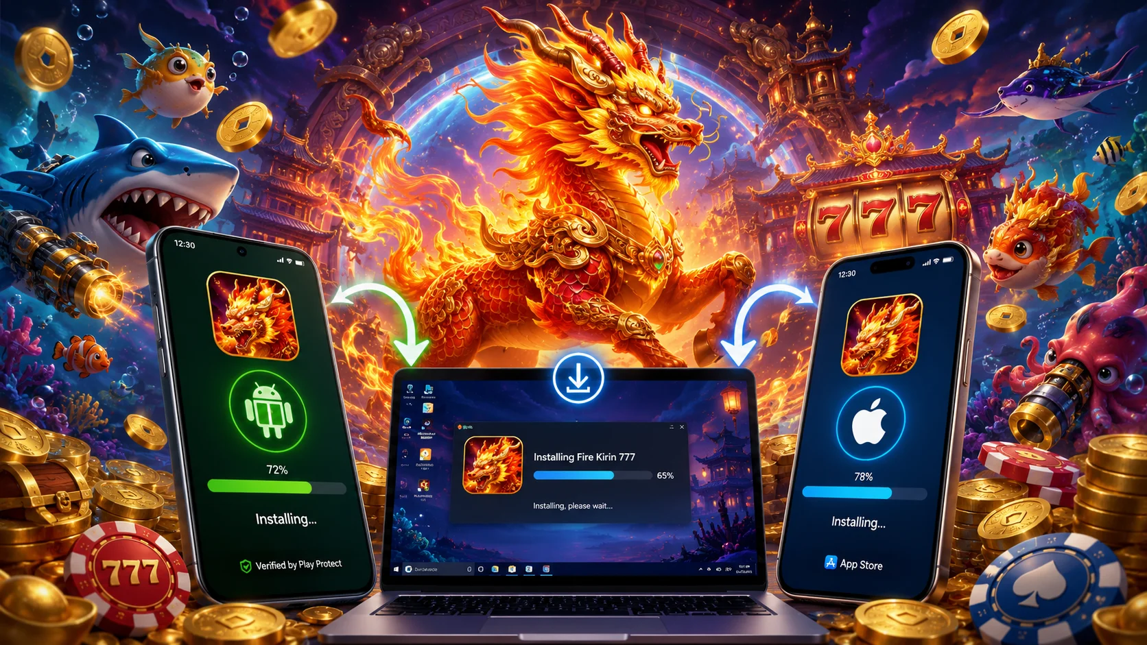 Fire Kirin 777 Download Guide — Android, iPhone and PC