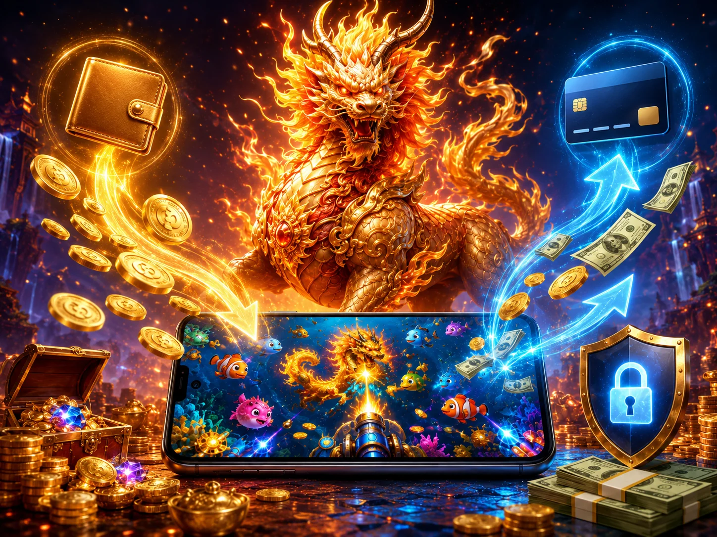 How to Deposit and Withdraw Money on Fire Kirin