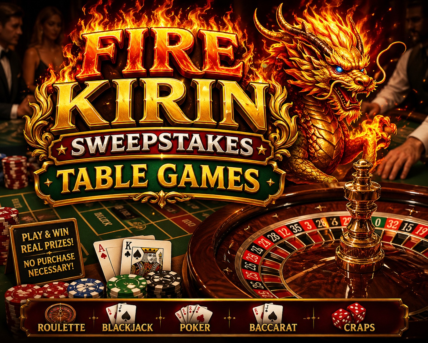 Fire Kirin Sweepstakes Table Games